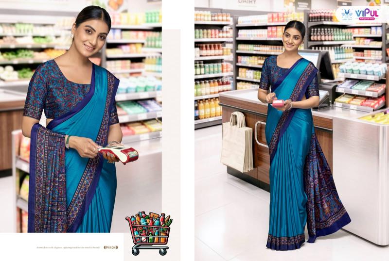 Vipul smart silk vol.07 wholesale sarees for business  - wholesale export
